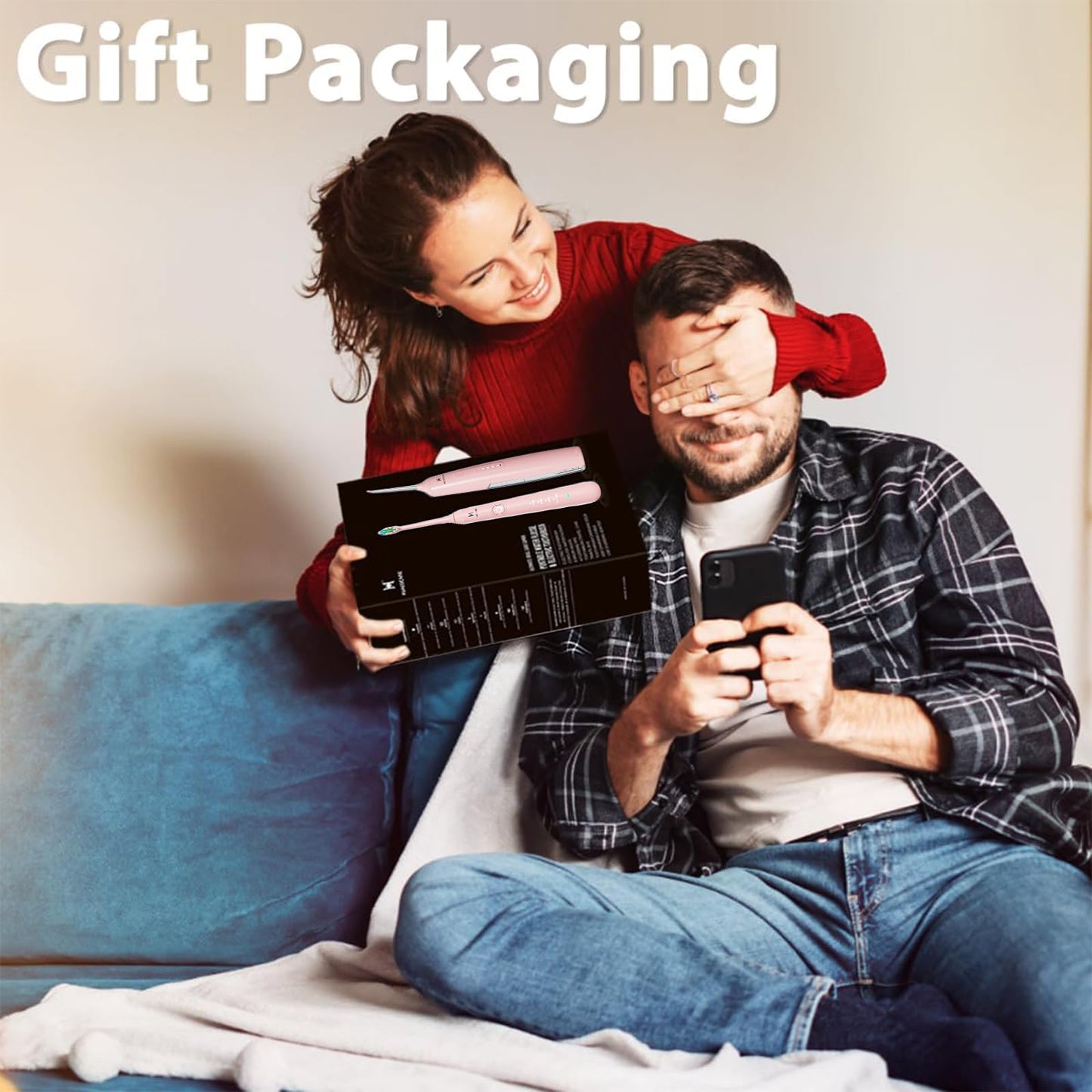 2-1 Oral Clean Kit- Water Dental flosser & Electric Toothbrush Combo- Brushing & Flossing- for Teeth Cleaning and Gum Health (Black)