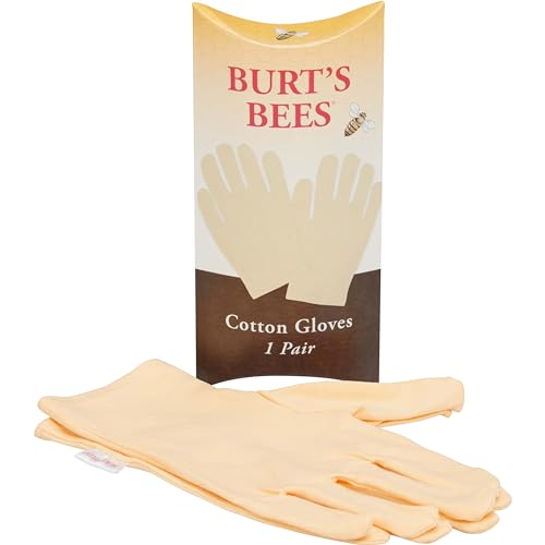 Burt's Bees Gifts Ideas - Hand Repair Set, 3 Hand Creams plus Gloves - Almond Milk, Lemon Butter Cuticle Cream, Shea Butter Repair